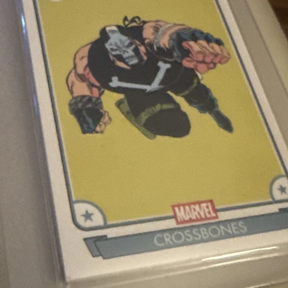 2026 Topps Marvel Brooklyn Collection Captain America CROSSBONES #7 BASE